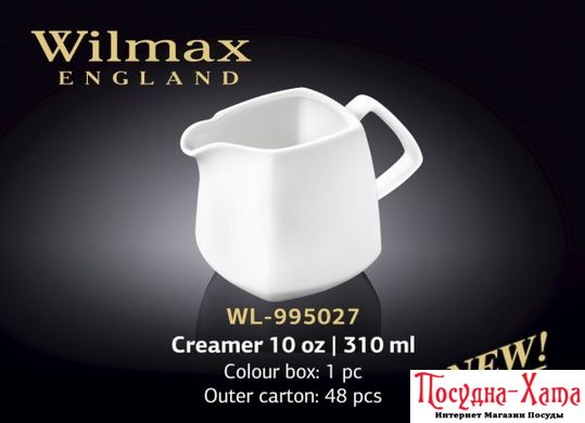 Wilmax Молочник 310мл Color WL-995027 WL-995027 фото