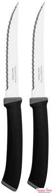 Наборы ножей TRAMONTINA FELICE black нож д/стейка м/зубчатый 127мм 2шт (23494/205)