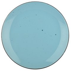 Тарілка Limited Edition TERRA 26.7см /обід./блакитна (YF6002-1)