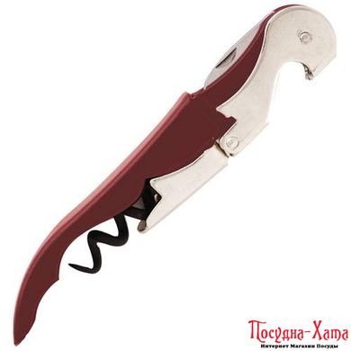 Штопор-нож двухступенчатый красный Eternum -11048 11048 фото