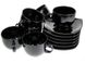 LUMINARC QUADRATO BLACK Сервиз чайный 6Х220 E8848 E8848 фото 3