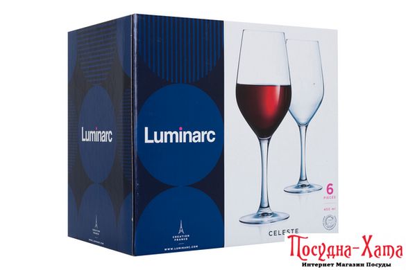 LUMINARC Celeste Бокал вино набор 6X580 мл L5833 L5833 фото