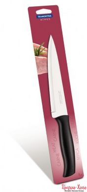 Нож TRAMONTINA ATHUS black кухонный 203 мм инд.блистер (23084/108)