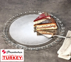 Блюдо для торта максі 37 см. Patisserie Pasabahce 10539 10539 фото