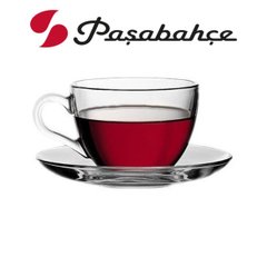 Набір чайний 12 предметів 240мл. Basic Pasabahce - 97948 97948 фото