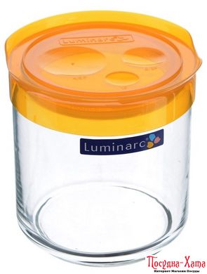 LUMINARC STORING Банка 0.75 л с оранж. крышкой L0387 L0387 фото