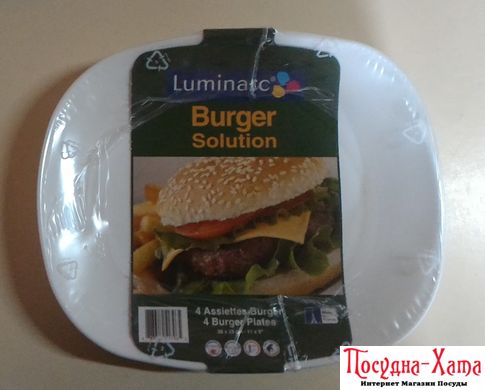 Luminarc Friends Time блюдо для бюргера 28см L3629 L3629 фото