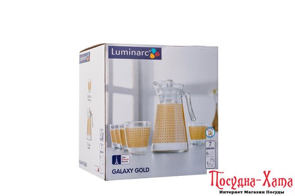 LUMINARC NEO GALAXY GOLD Набор для напитков 7пр. N0793 N0793 фото