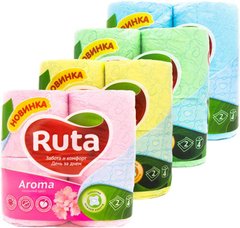 RUTA Туалетная бумага 4 рулона - Ruta4, В наявності