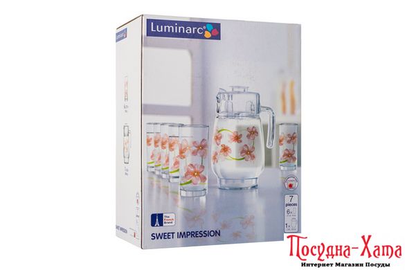 LUMINARC SWEET IMPRESSION Набор для напитков 7 пр. N0828 N0828 фото