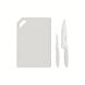 Наборы ножей TRAMONTINA PLENUS light grey н-р 3пр(нож76+178мм,плас.дост)блист. (23498/314)