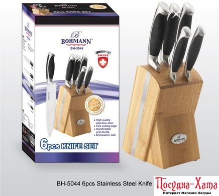 Набір кухонних ножів 6 предметів BOHMANN - BH 5044 BH 5044 фото