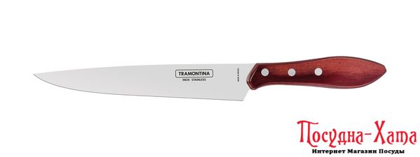 Нож TRAMONTINA Barbecue POLYWOOD нож д/мясца 203мм инд.блист (21190/178)