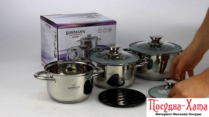 BOHMANN Набор посуды 7 предметов BH 0607 BH 0607 фото