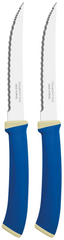 Набори ножів TRAMONTINA FELICE blue ніж д/стейка м/зубчатий 127мм 2шт (23494/215)