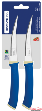Наборы ножей TRAMONTINA FELICE blue нож д/томатов 102мм 2шт (23495/214)