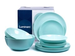 Luminarc Diwali Light Turquoise Сервиз столовый 19 пр. - P2947 P2947 фото