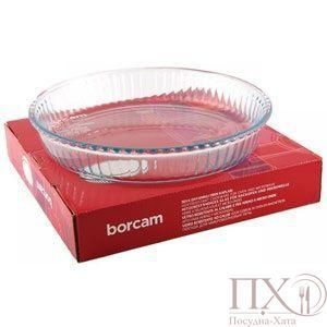 Форма жароміцна кругла 1,7 л 26 см Borcam Pasabahce &ndash; 59044 59044 фото