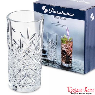 Склянка для води набір 4Х295 мл.Timeless PAŞABAHÇE - 52820 52820 фото