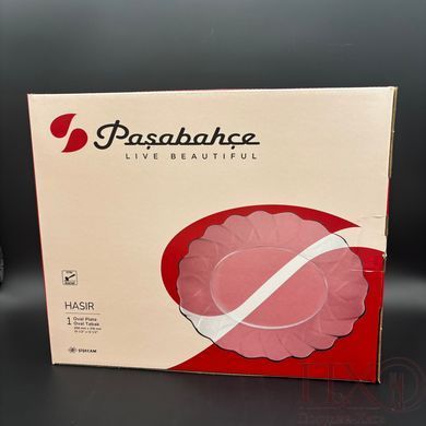 Блюдо овальне 32Х27 см. Hasir Pasabahce - 10412 10412 фото