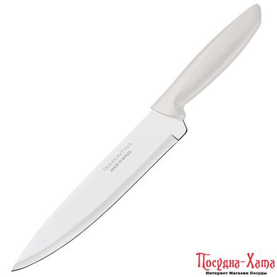 Нож TRAMONTINA PLENUS light grey Chef 203мм инд. блистер (23426/138)