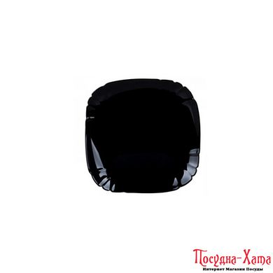 LUMINARC Lotusia Black Тарелка обеденная черная 25,5см - P7063 P7063 фото