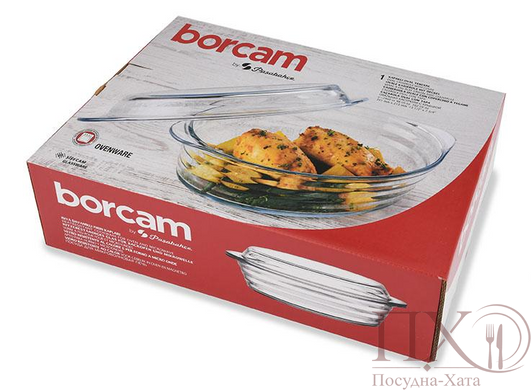 Кастрюля жароміцна 2,9 л Borcam Pasabahce - 590003 590003 фото