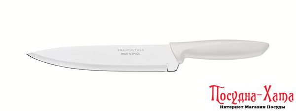 Нож TRAMONTINA PLENUS light grey Chef 203мм инд. блистер (23426/138)