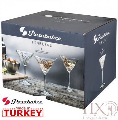 Келих мартіні 230 мл Timeless Pasabahce &ndash; 440176-1 440176-1 фото