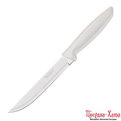 Нож TRAMONTINA PLENUS light grey д/мяса 152мм инд. блистер (23423/136)