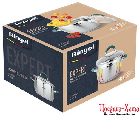 pot RINGEL EXPERT кастрюля 18 см 2.5 л (RG 2018-18)