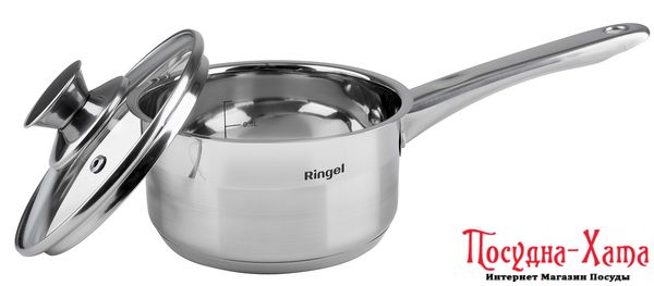 saucepot RINGEL Kinder Ковш 14 см (1.0 л)с крышкой (RG-4006-14)