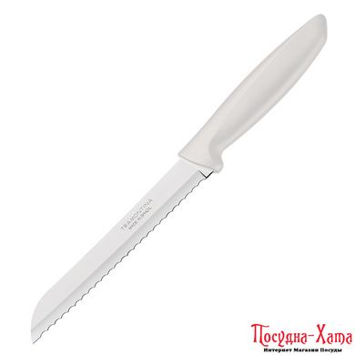 Набори ножів TRAMONTINA PLENUS light grey д/хліба 178мм -12 шт коробка (23422/037)