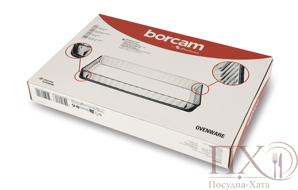 Форма жароміцна прямокутна 2,8 л Borcam Pasabahce &ndash; 59984 59984 фото