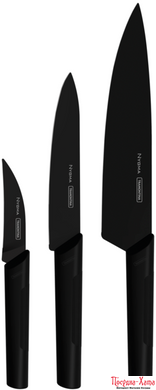 Набори ножів TRAMONTINA NYGMA 3пр(д/очищення76,універс.152,шеф203) (23699/080)