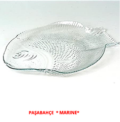 Блюдо для рыбы большое 36х25см. Pasabahce МARINE - 10258-1 10258-1 фото