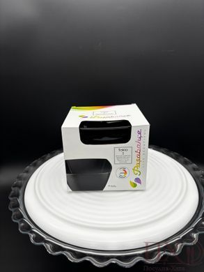 Салатники 12Х12 см. 580 мл. набір 2 шт. Tokio Black Pasabahce - 53056В 53056bk фото