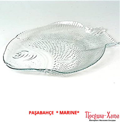 Блюдо для риби велике 36Х25см. МARINE Pasabahce - 10258-1 10258-1 фото