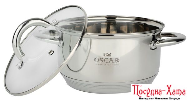 Набір посуду OSCAR NEST Набір 4 пр. кастрюля(1.9л+3.6л) (OSR-4000/n)