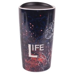 Чашка Limited Edition TRAVEL LIFE /360 мл/ с крышк./ в подар.упак. (HTK-051)