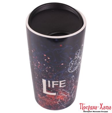 Чашка Limited Edition TRAVEL LIFE /360 мл/ з кришк./ в подар.упак. (HTK-051)