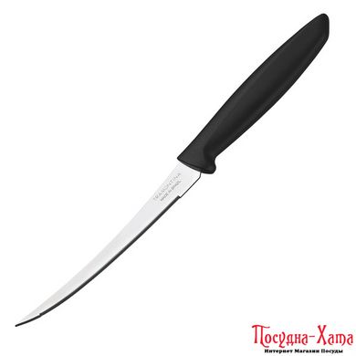 Ніж TRAMONTINA PLENUS black н-р ножів 3пр (томат, овоч, шкур) інд.бл (23498/012)