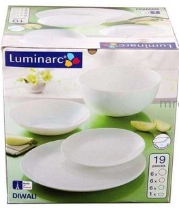 Luminarc Diwali Сервиз столовый 19пр. - H5869 H5869 фото