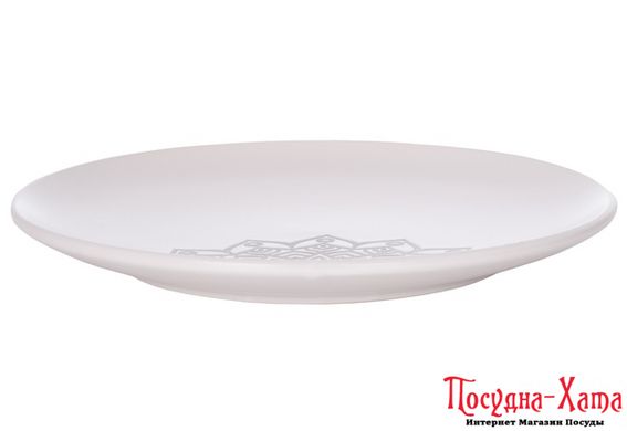 Тарілка Limited Edition KORA 25 см/обід./біла (JH5277S-2)