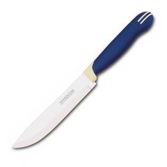 Нож TRAMONTINA MULTICOLOR нож кухонный 152мм синий инд.блистер (23522/116)