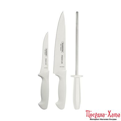 Набір ножів з мусатом 3 предмети Premium Tramontina - 24499/812 24499/812 фото