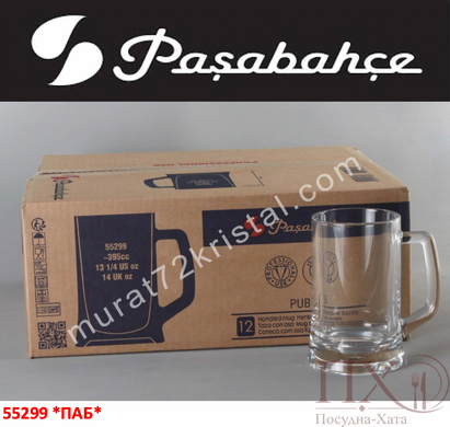 Кружка для пива 380 мл Pub Pasabahce &ndash; 55299-1 55299-1 фото