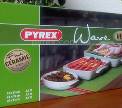 Набор посуды PYREX WAVE /3 формы, Немає в наявності