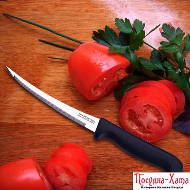TRAMONTINA ATHUS black Нож кухонный томаты 127мм 23088/005 23088/005 фото