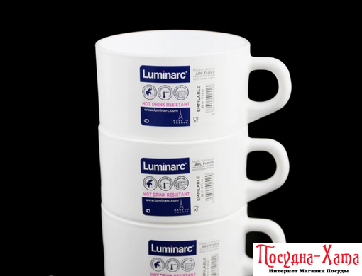 Чашка чай 280 мл Luminarc Arcoroc Empilable Stackable - H7794 H7794 фото